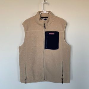 Vineyard Vines Men’s Stillwater Sherpa Vest
